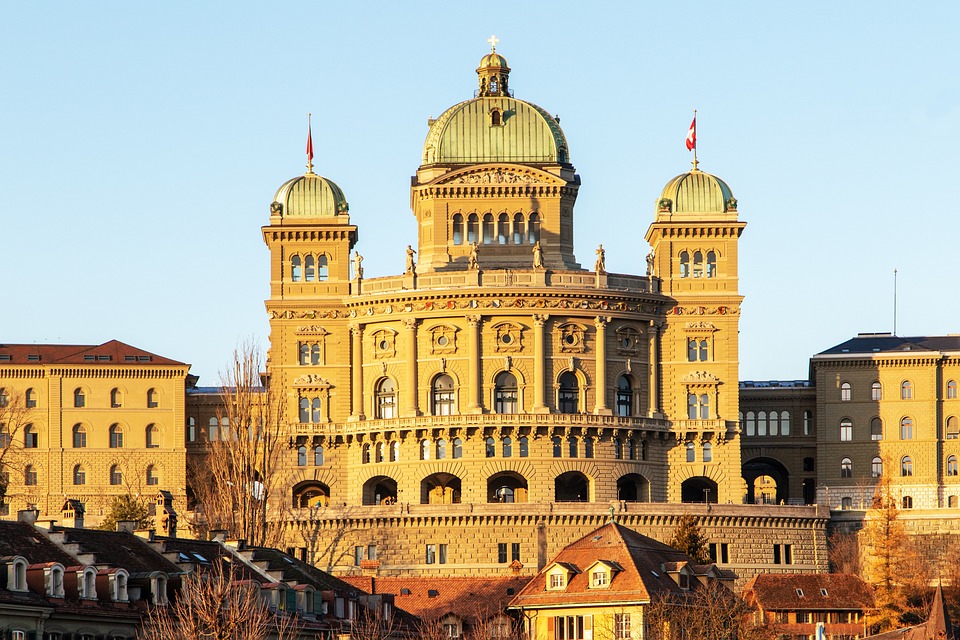 Krásné politické budovy.